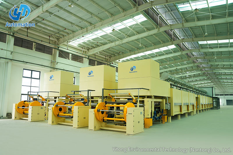 Dây chuyền tẩm và phủ giấy hai giai đoạn